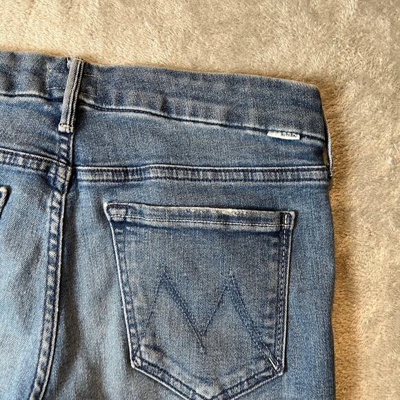 Mother The Looker Ankle Fray in Fingerprints and Muddy Feet Size 27 - Picture 5 of 9